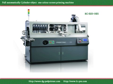 Automatic One Colour Cylinder Screen Printer
